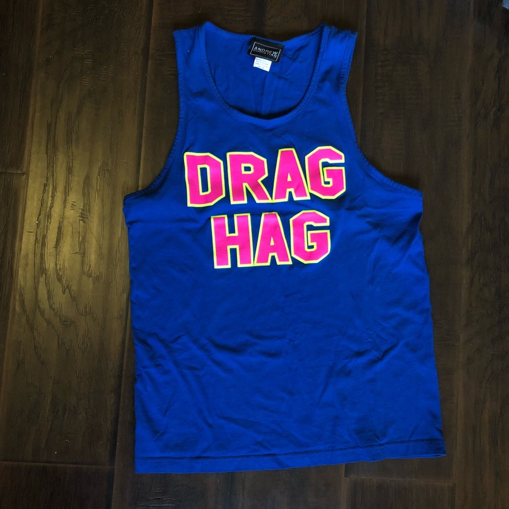 Drag Hag Andrew Christian Tank Drag Queen fan